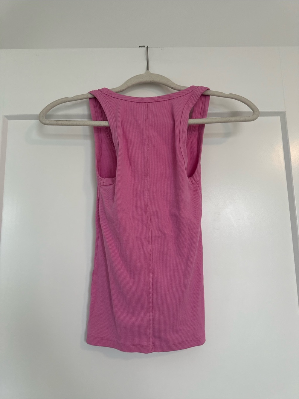 Zara Hot Pink Ribbed Tank Top - Picture 2 of 2